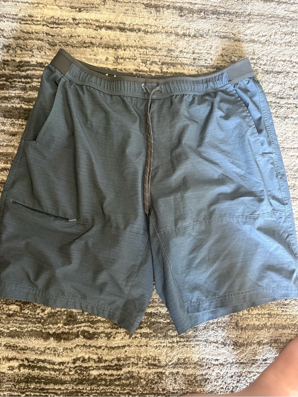 Men's Hybrid Shorts in Slate Blue - Performance Everyday
